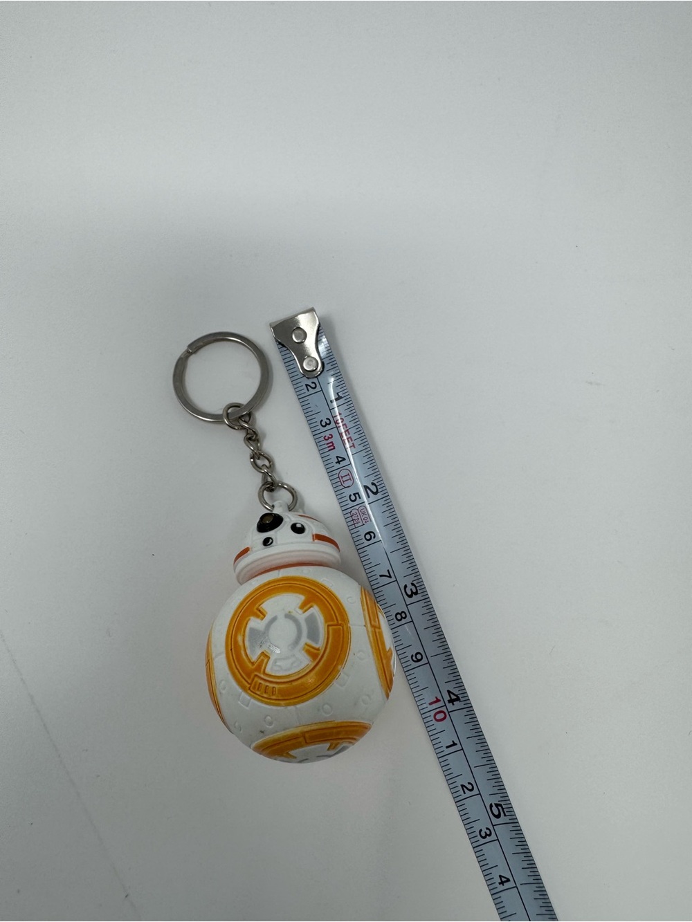 BB-8 Star Wars Figure Keychain Backpack Keyring - Picture 3 of 4